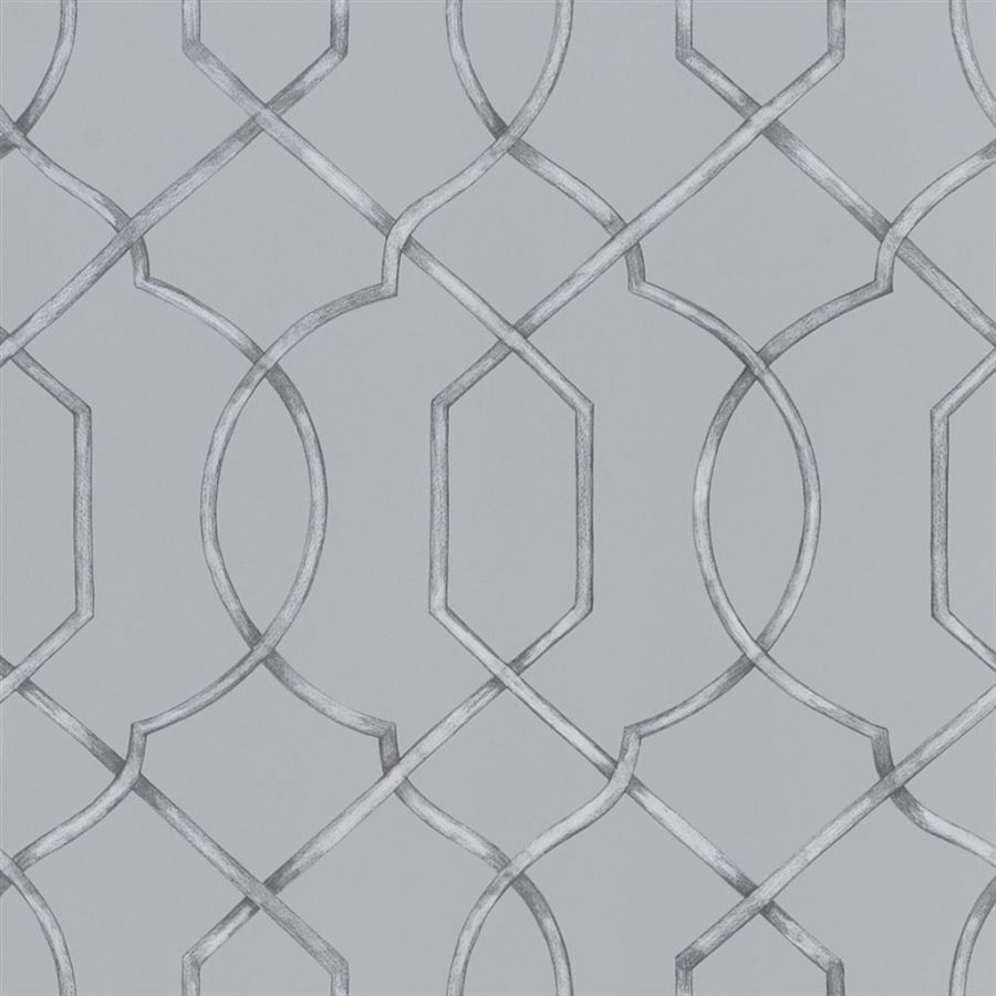 Обои Designers Guild Geometric volume 1 Rabeschi Slate PDG1027/04